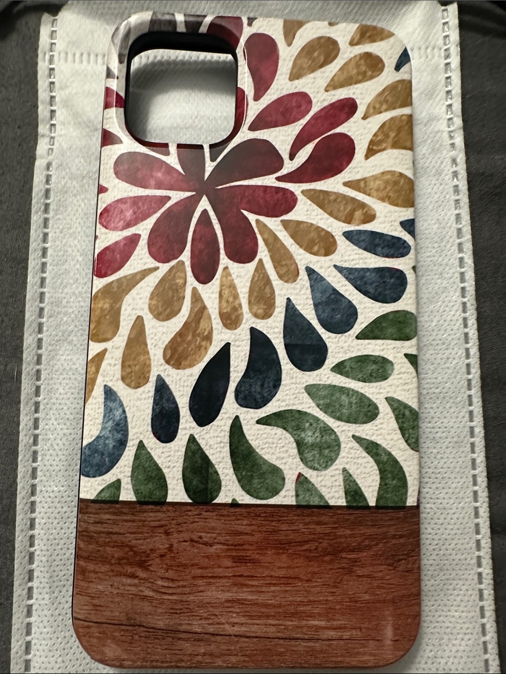 Floral Multicolor Protective iPhone 11 Pro max Case - Unbranded